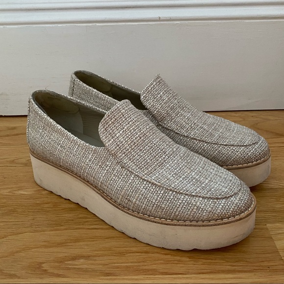 vince platform loafer